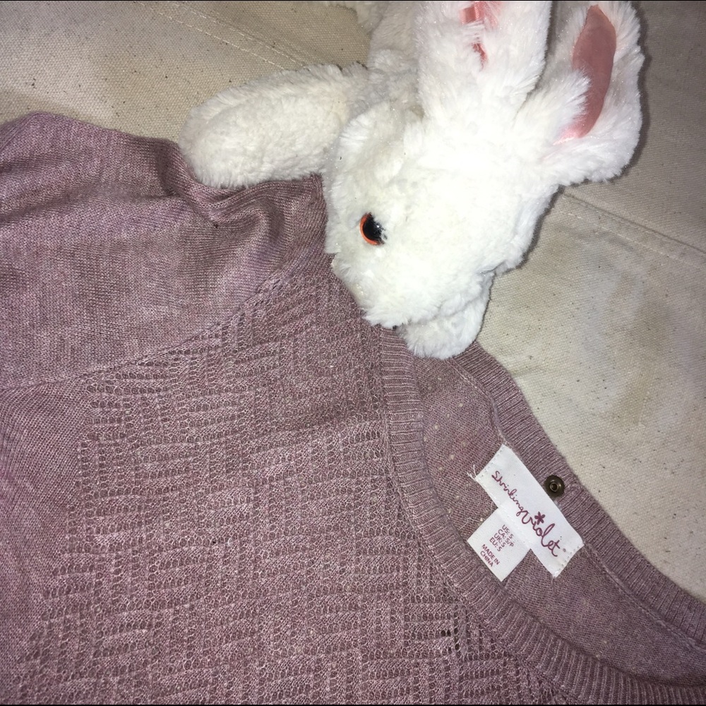 Shrinking Violet Lavender Sweater