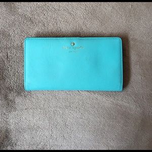 Kate Spade Turquoise Stacy Wallet