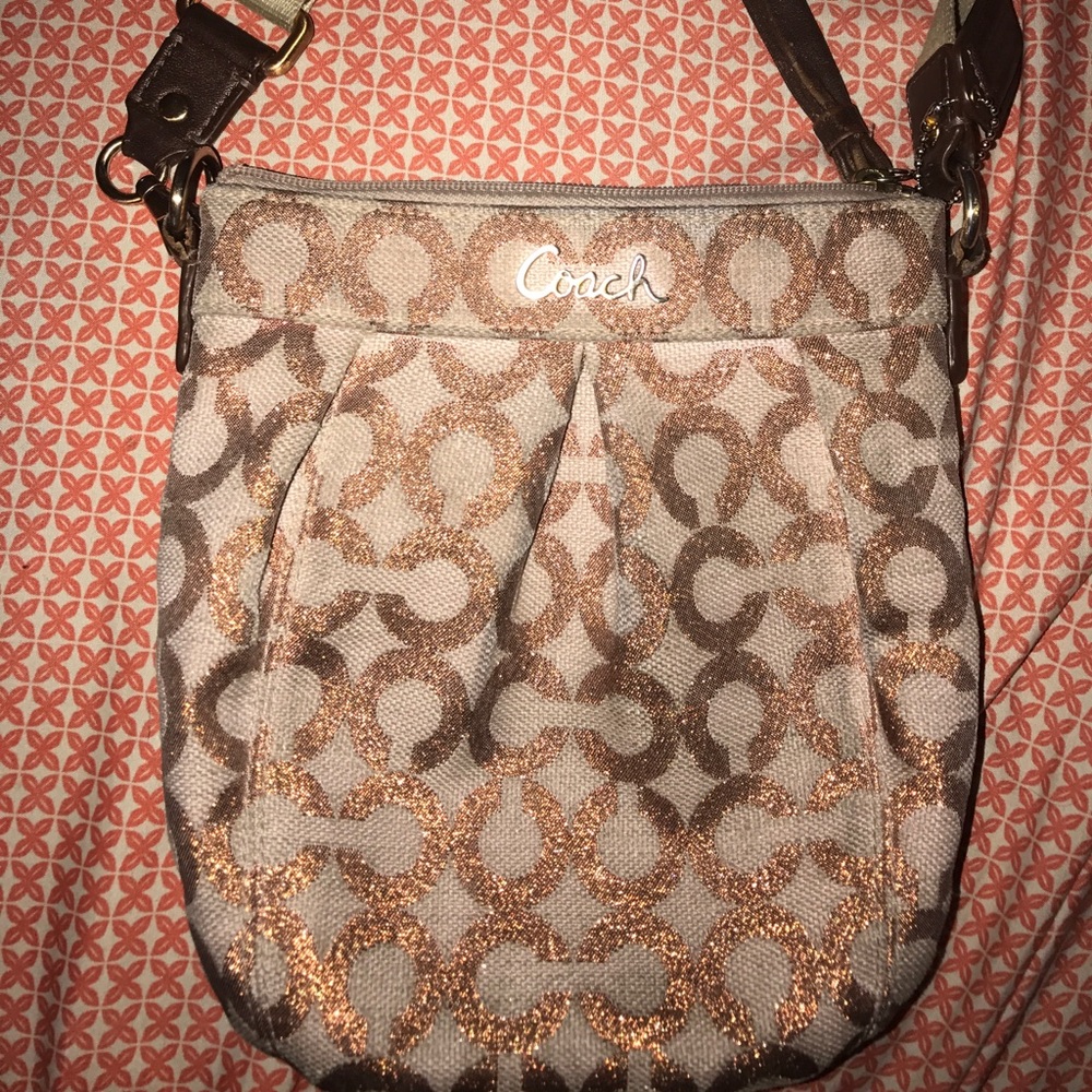 Coach Rose Gold Crossbody