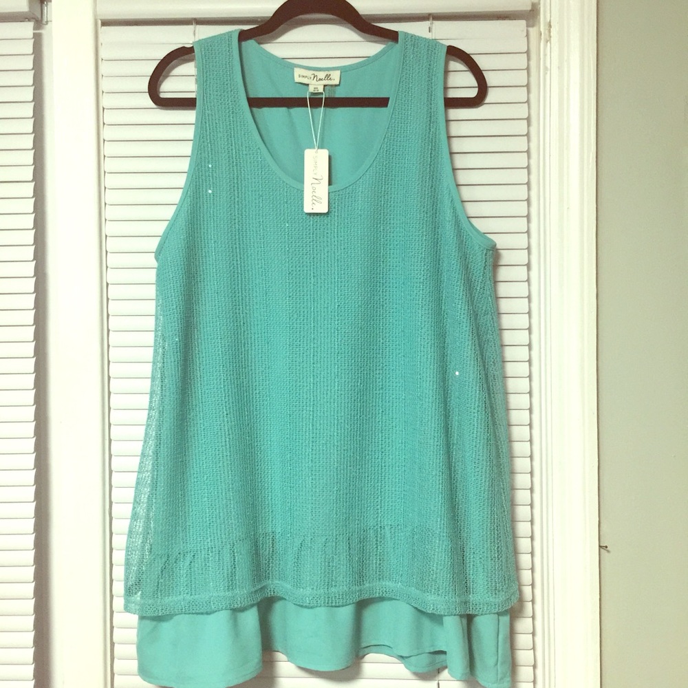 Simply Noelle dressy summer shirt.