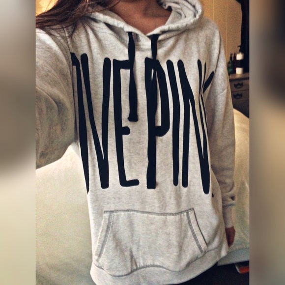 PINK Victoria's Secret Tops - PINK Oversized Hoodie
