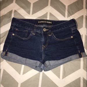 Express Denim Shorts