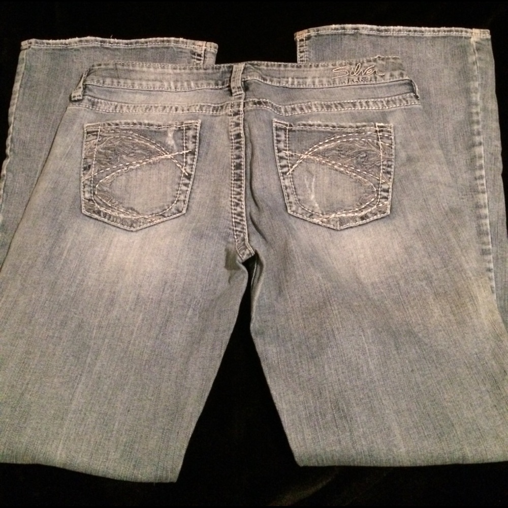 Silver Jeans 33/33 light wash Eden jeans