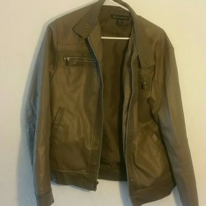INC Faux Leather Jacket - Small