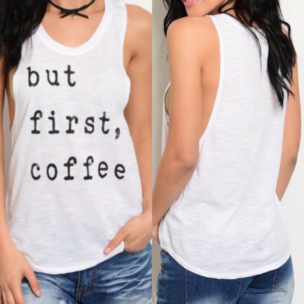 But first coffee tank