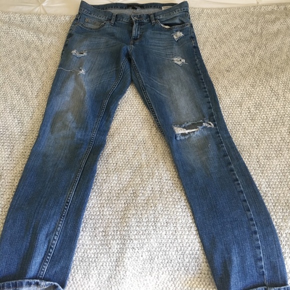 Banana Republic Denim - Banana Republic distressed boyfriend jeans