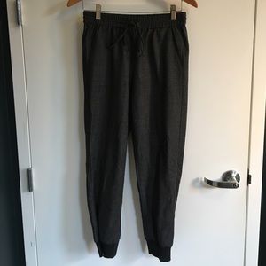 Wool joggers