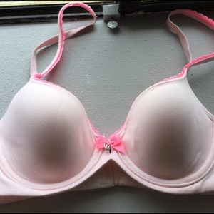 Victoria's Secret lined Demi bra