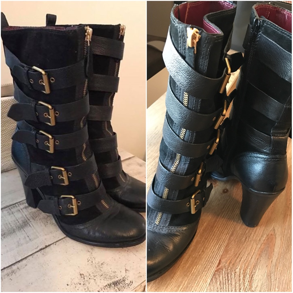 SALE: Marc by Marc Jacobs Leather & Suede Boots