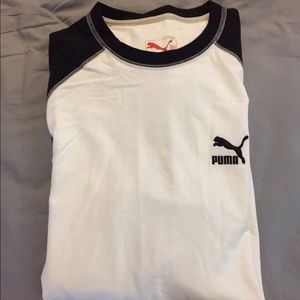 New Puma Long Sleeve with Sleeve Logo