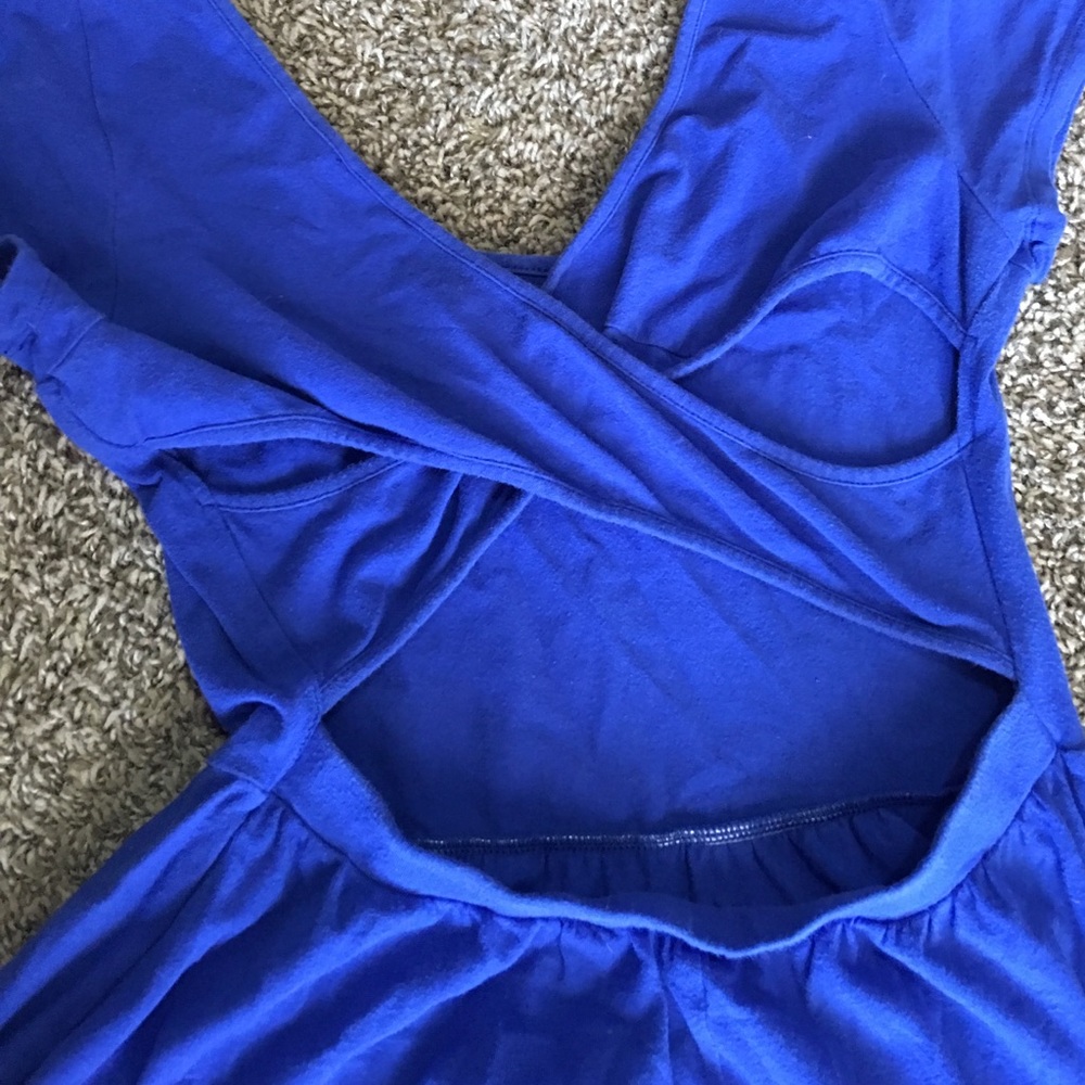 Blue dress