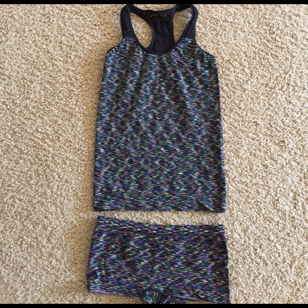 Matching Tank and Boy short sleep wear