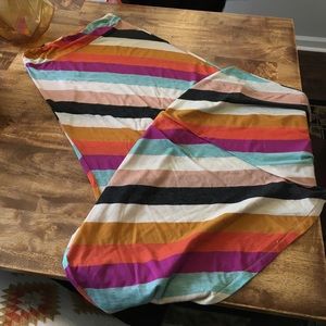 Long multi colored skirt