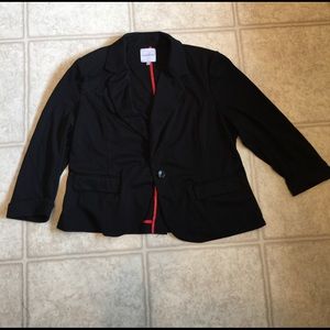 Black blazer XL Catherine MaLandrino