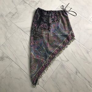 Gorgeous Bebe asymmetrical skirt.