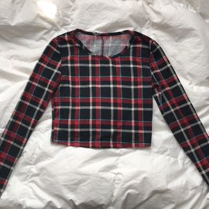 Plaid crop!
