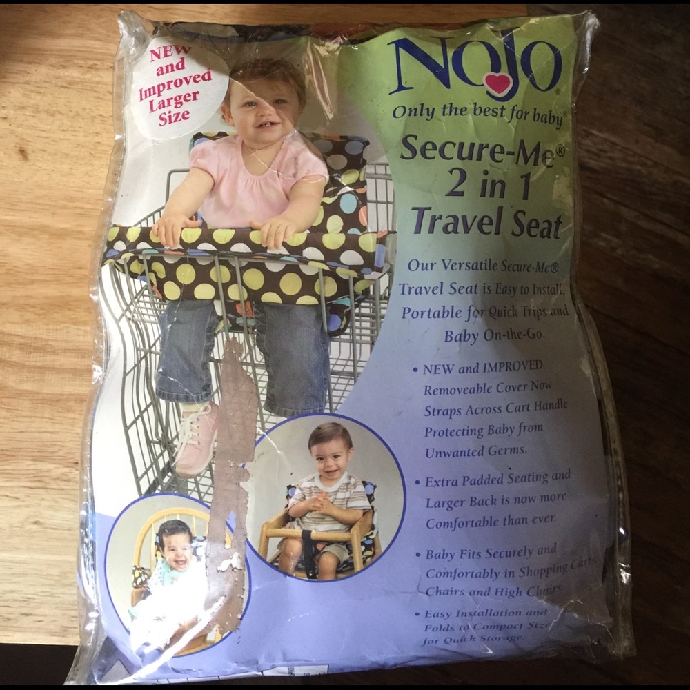 Nojo secure me 2 in 1 travel seat