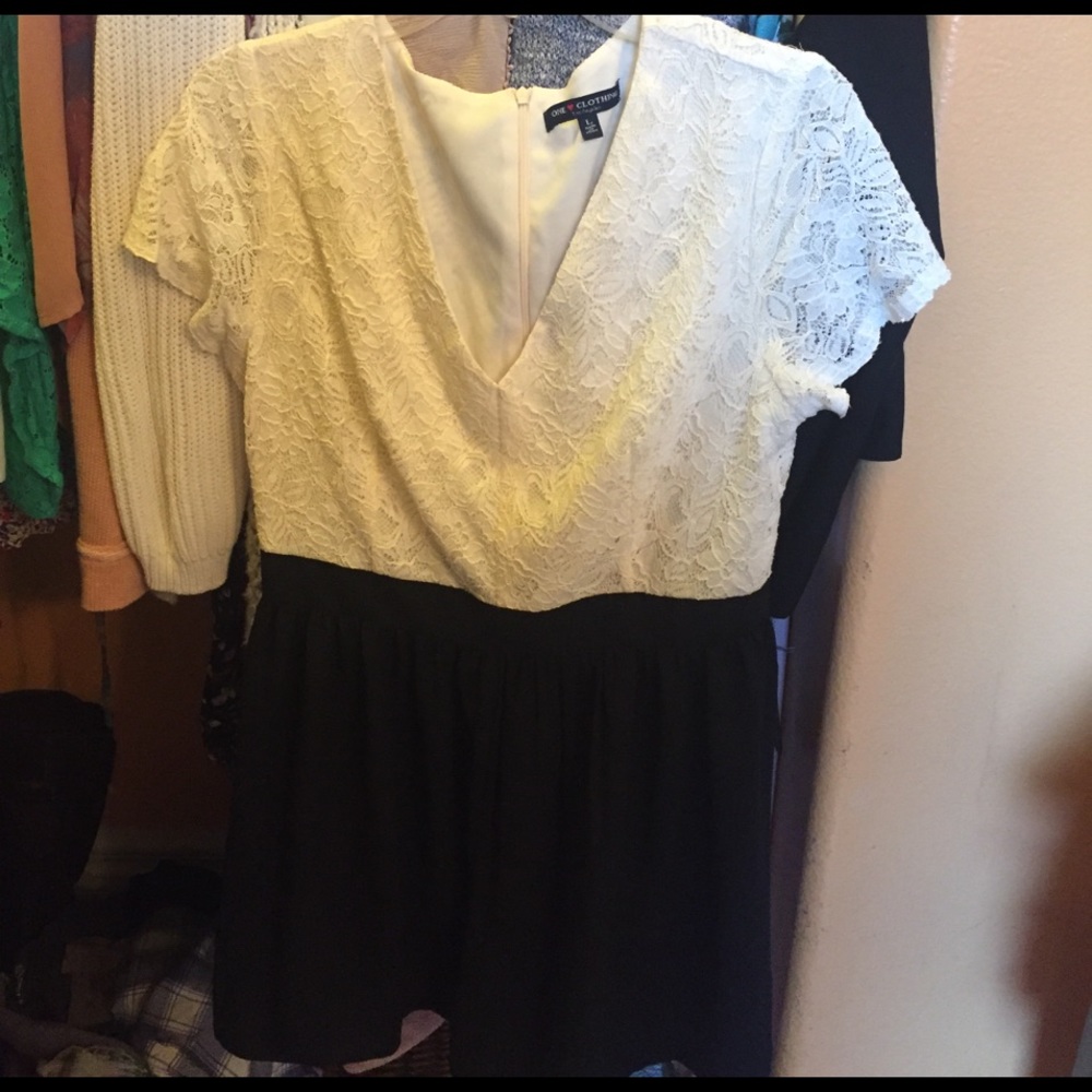Lace romper