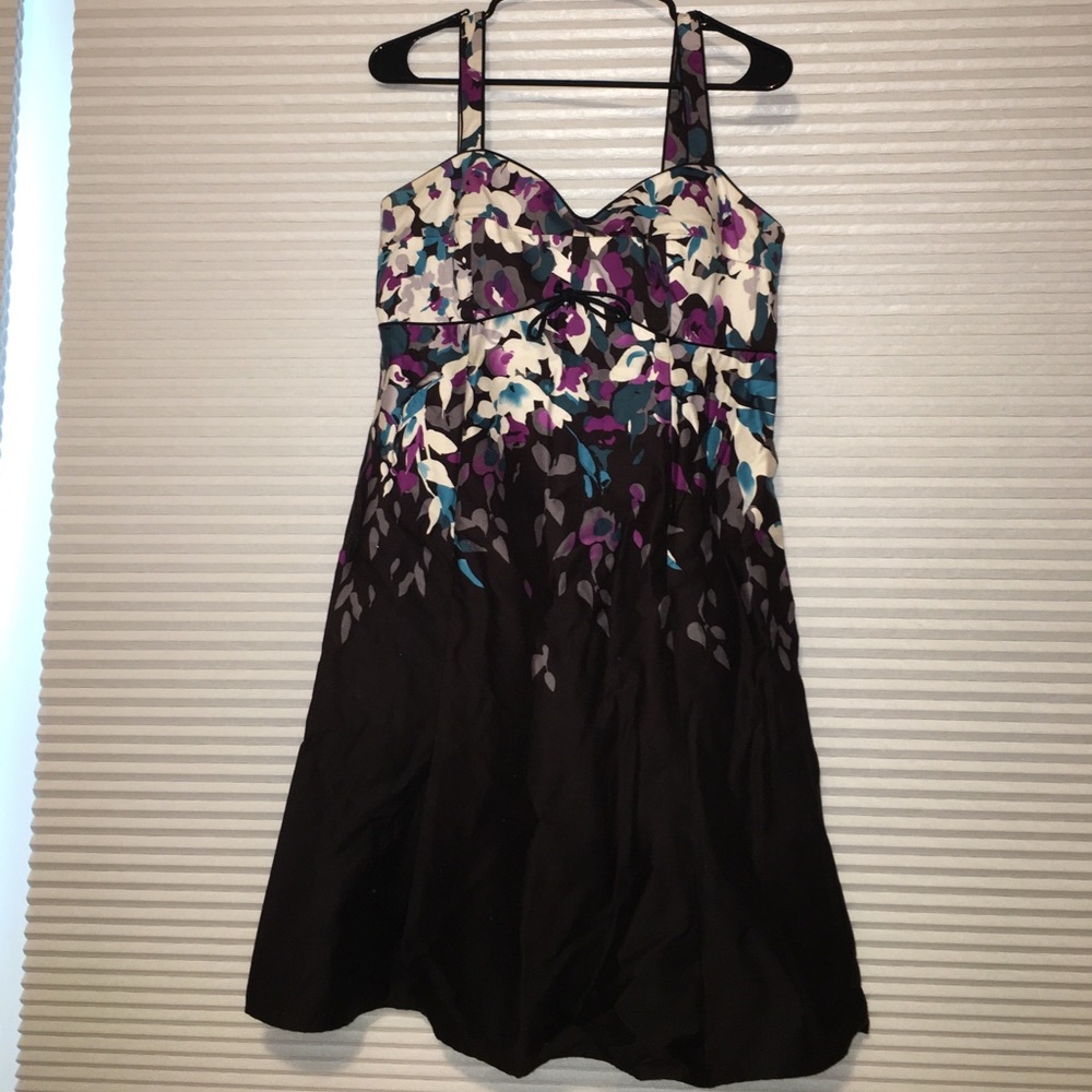 Black Floral Dress