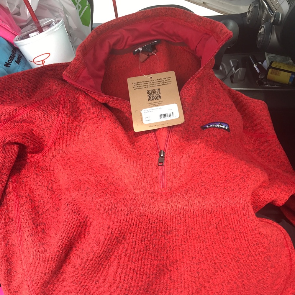 Ramble red half zip Patagonia