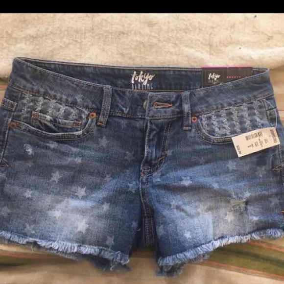 Tokyo Darling jean shorts new w tags - Picture 1 of 4