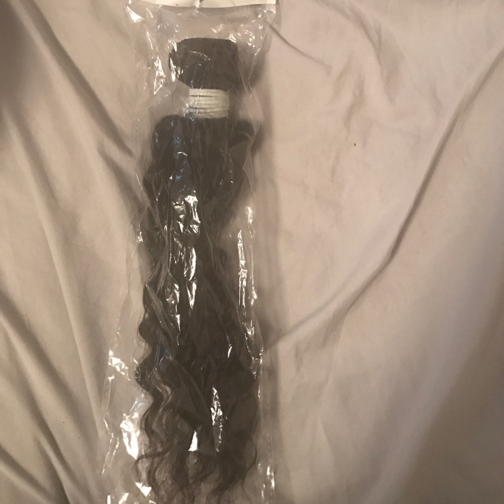 One bundle of 18 inch deep wave virgin hair