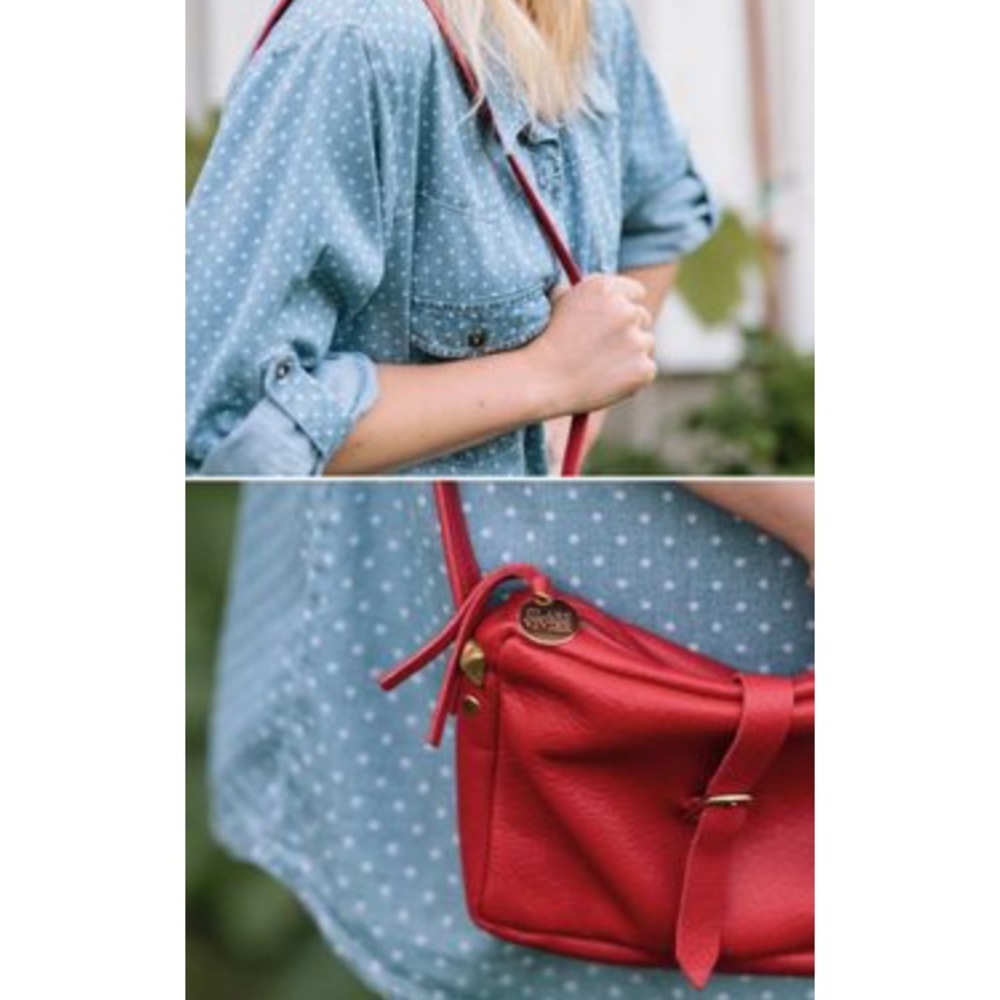 Clare V - Mini Sac in Campari Amalfi- Clare Vivier
