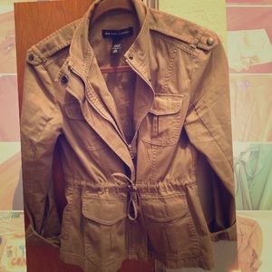 New York and Company khaki utility jacket