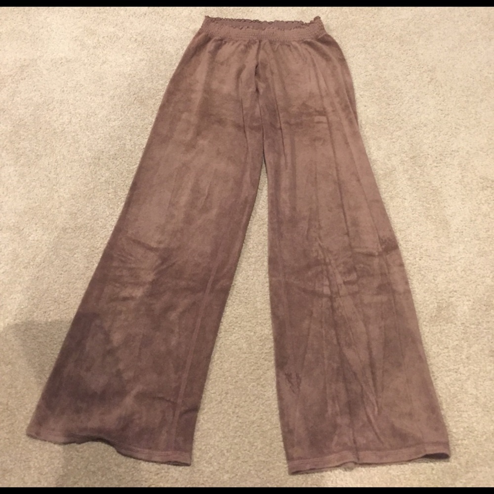 Juicy Courture scrunch waist terry sweat pants