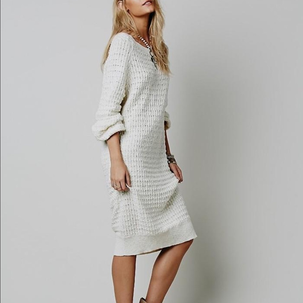 IN SEARCH OF free people sunshine sweater dress
