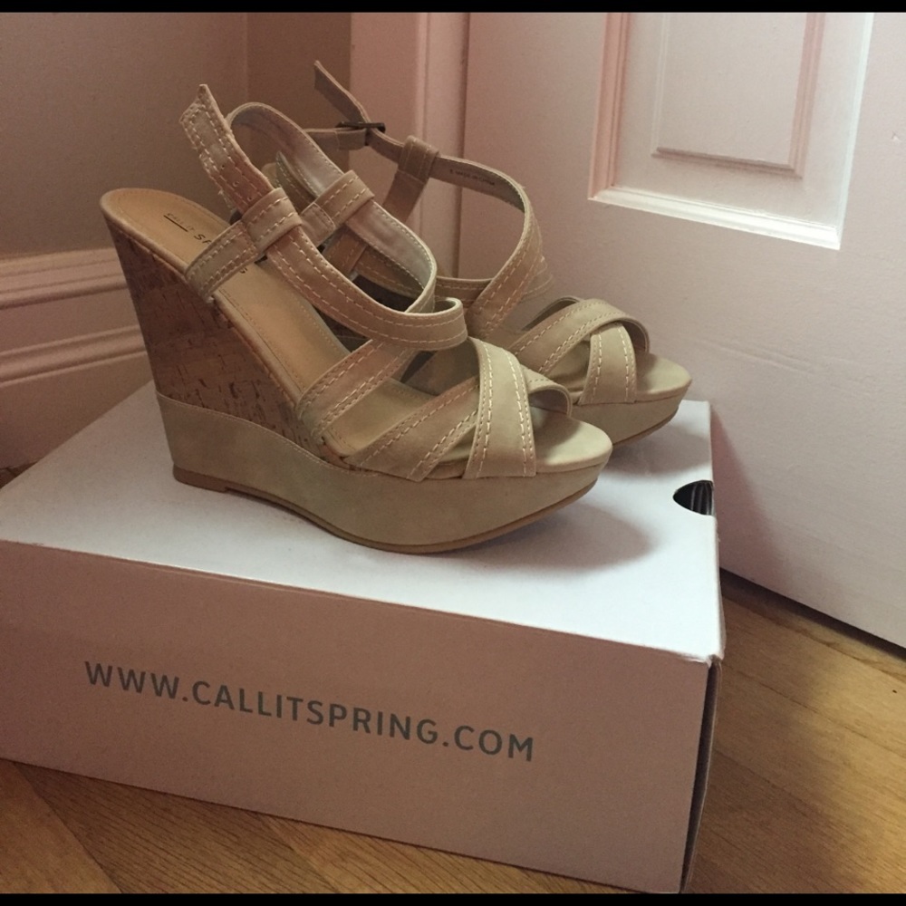 Wedge sandal!