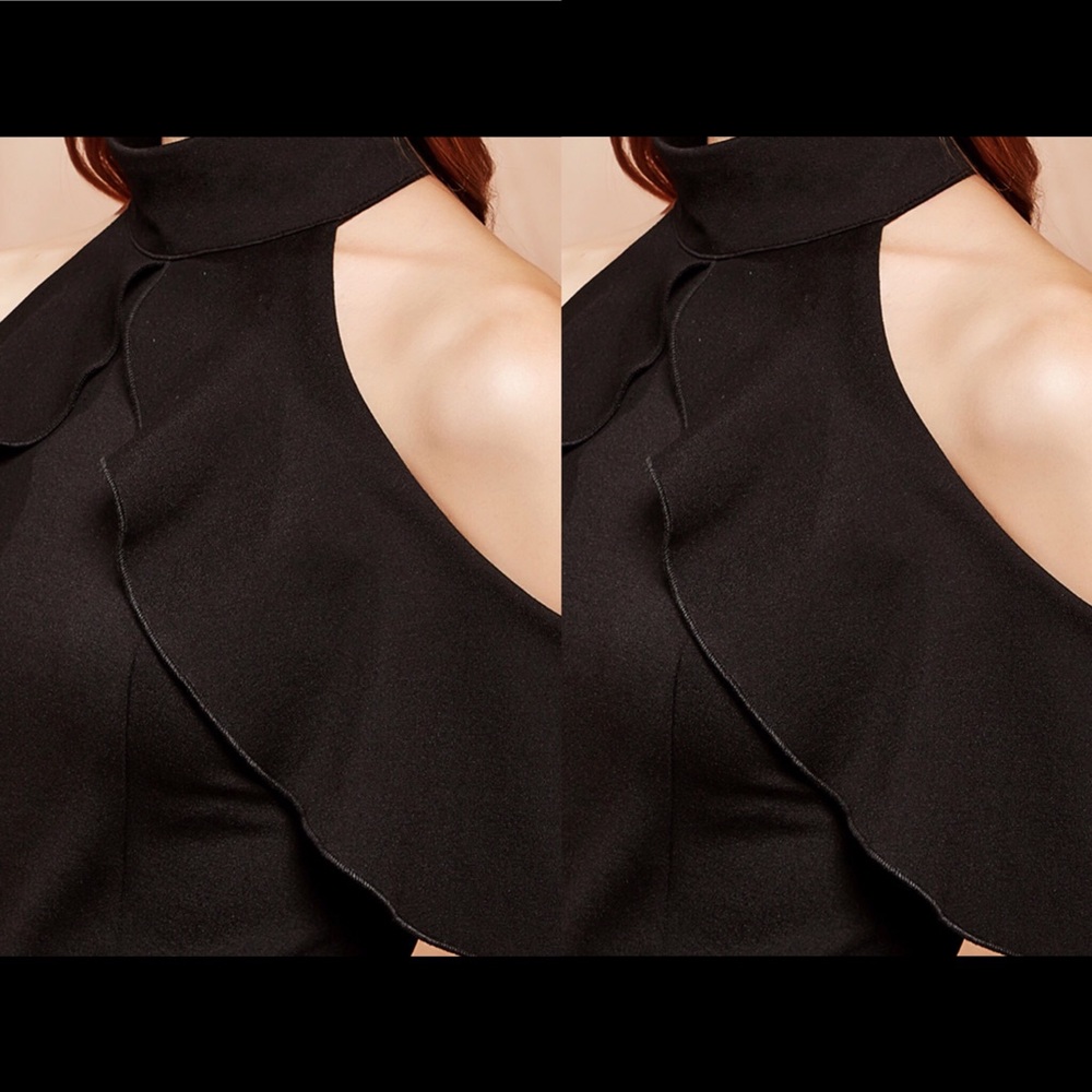 Beautiful cold shoulder mini dress - Picture 4 of 5