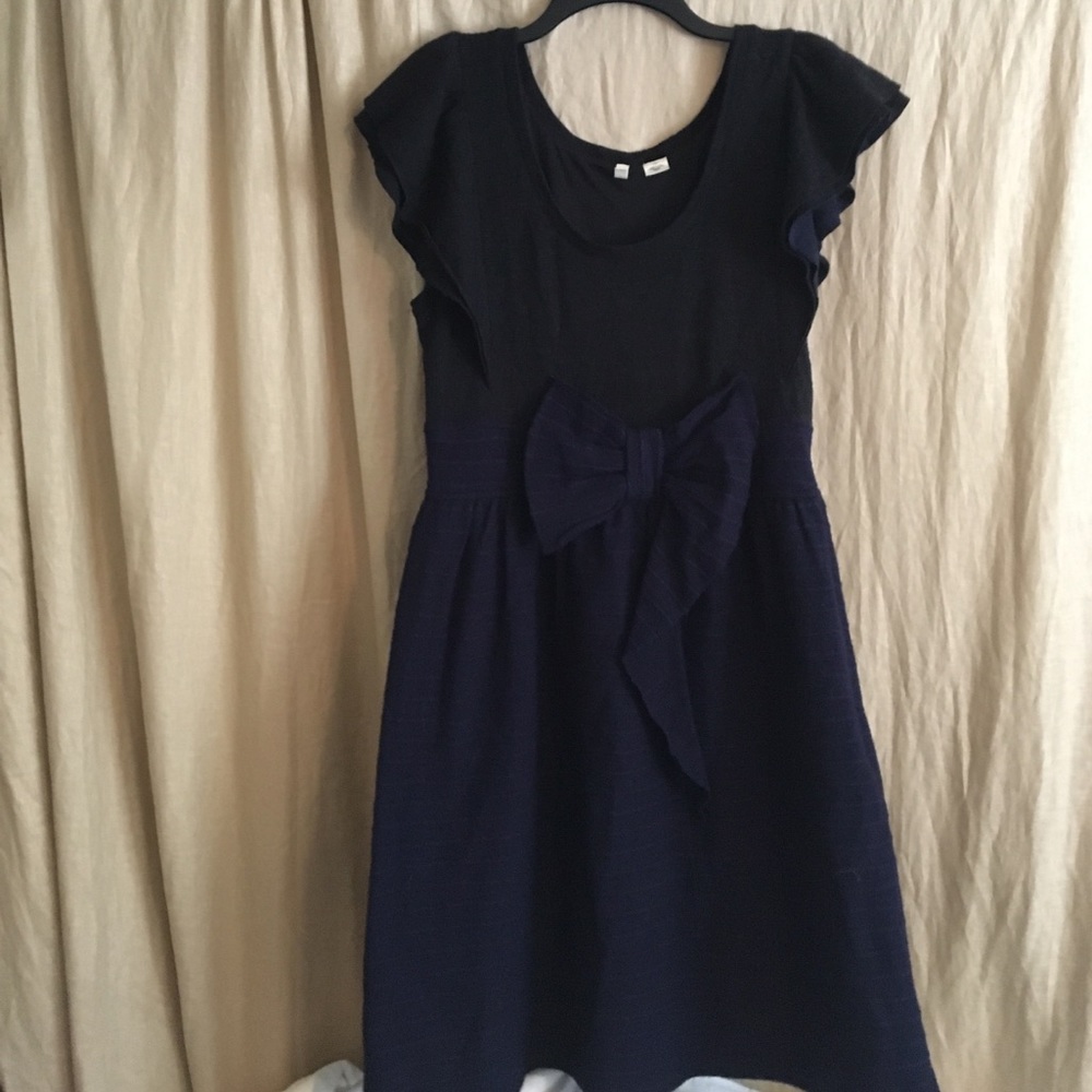 Anthropologie brand Moth dress. Ruffle sleeves.