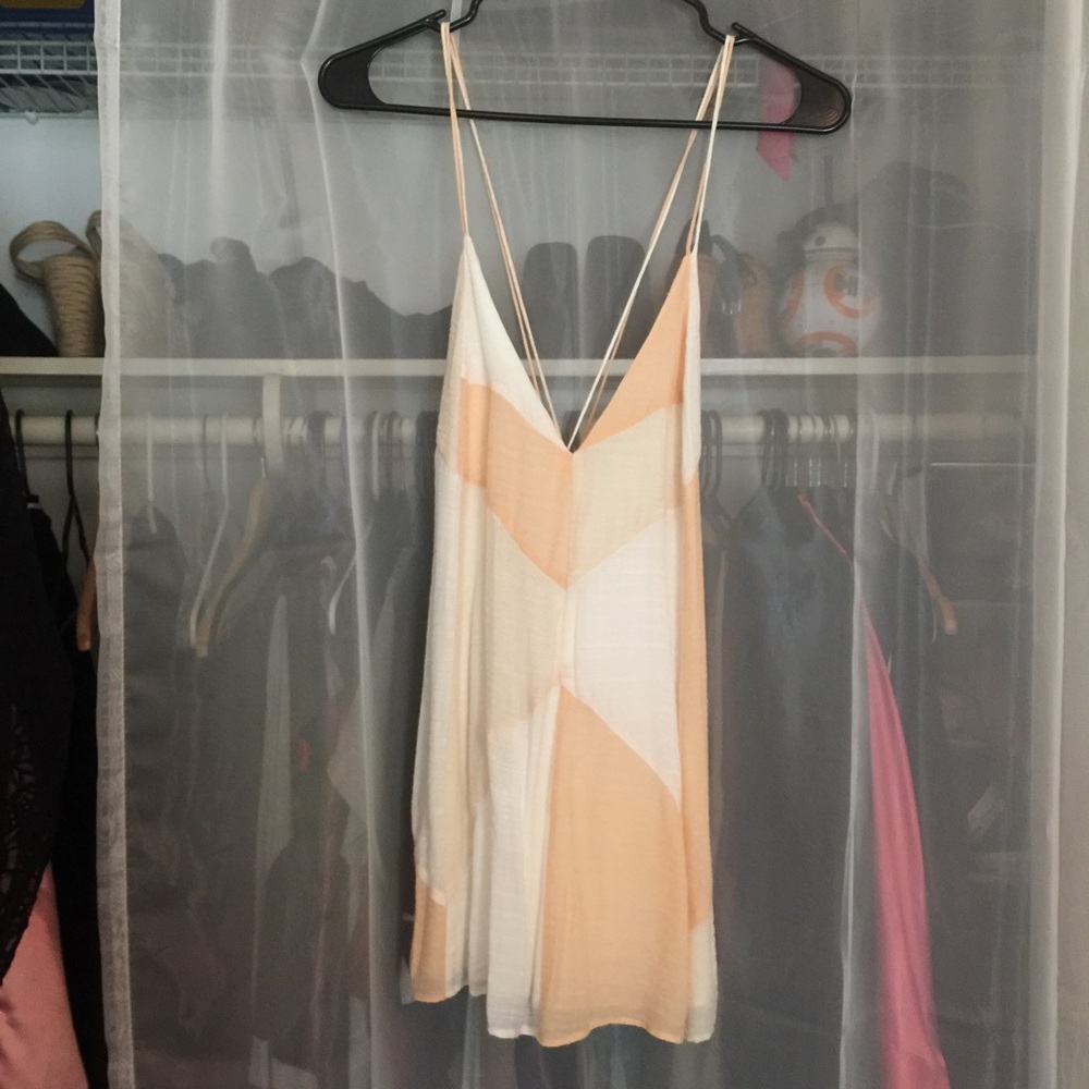 Urban Outfitters peachy strappy tank
