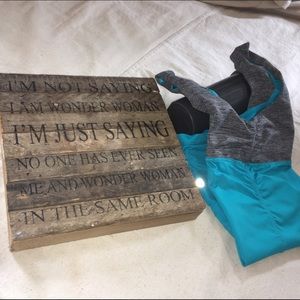 Lulu Lemon 🍋 Teal Tank Top