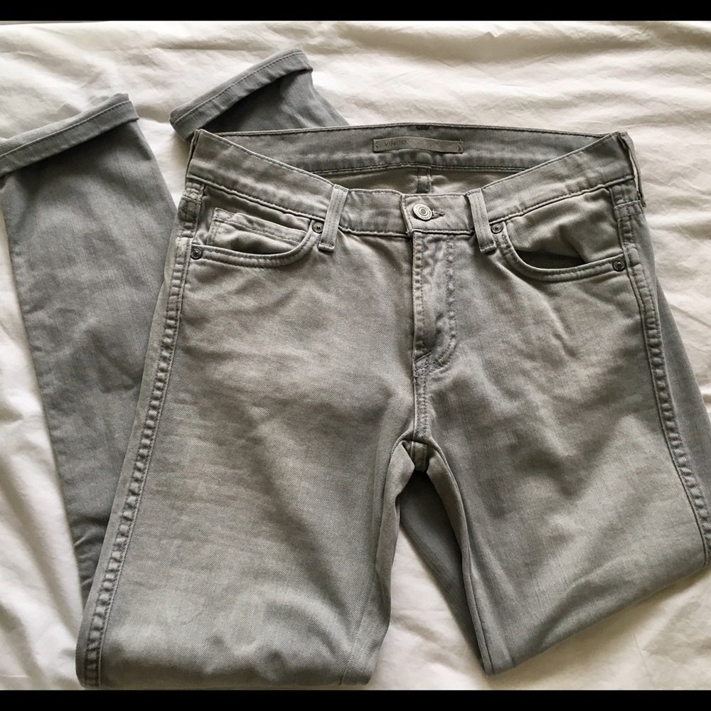 Vince skinny jeans - light gray - size 25