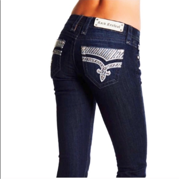 Rock revival Klarry bootcut jeans - Picture 1 of 8