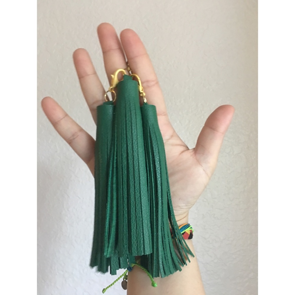 Emerald Green Tassel