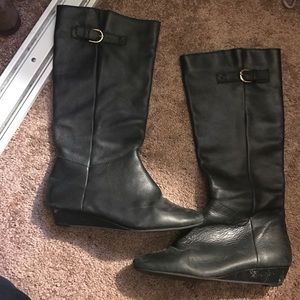 Black Steve Madden entyce boot