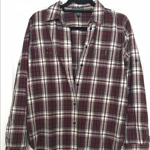 Ralph Lauren button down flannel