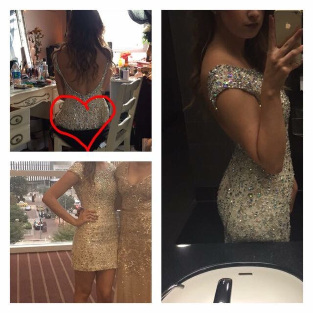 Homecoming/Formal diamond dress