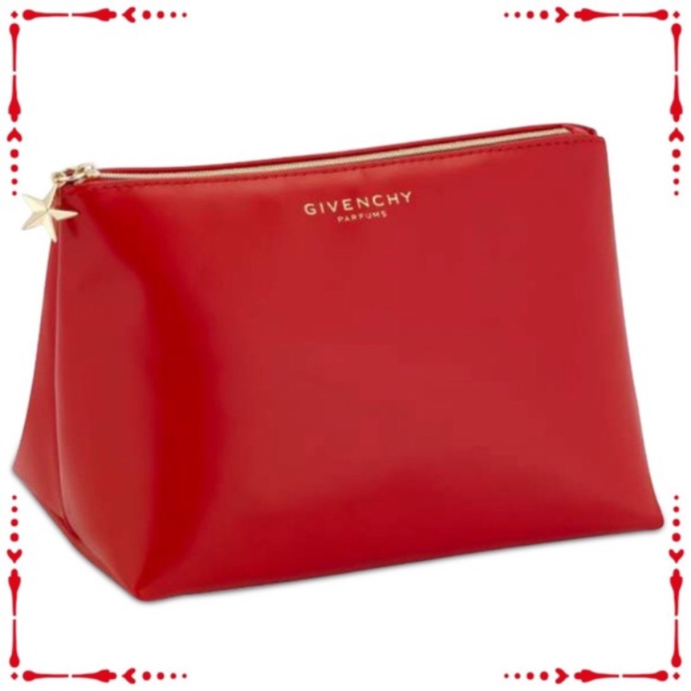 💄 NWOT- Red Authentic Givenchy makeup bag!
