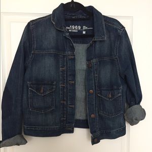GAP dark wash Jean jacket