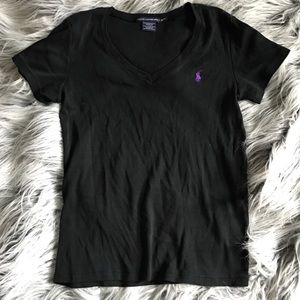 Black Ralph Lauren sport short sleeve t shirt!