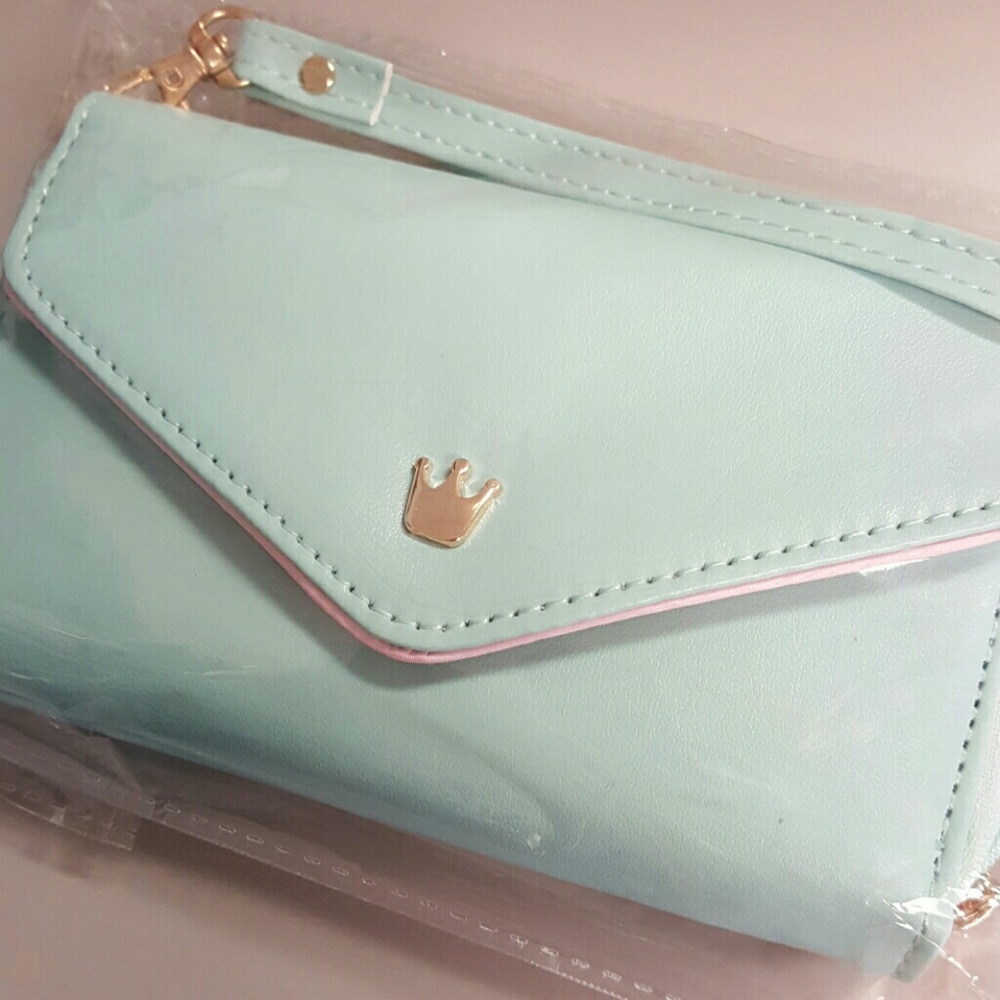 iphone 6/iphone 7 cellphone wallet wristlet case