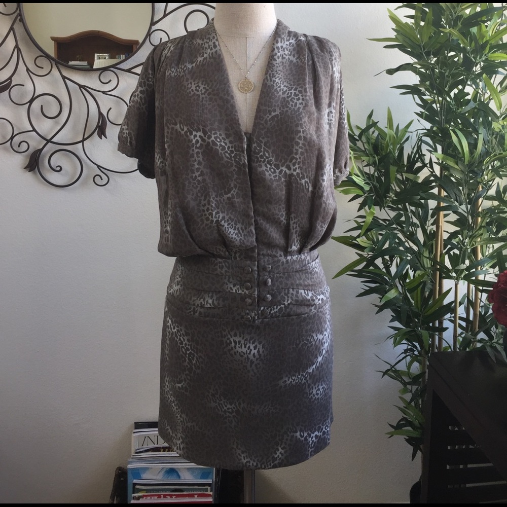 Walter by Walter Baker cheetah print dress.