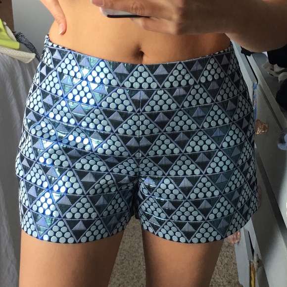 J. Crew Pants - J Crew collection blue shorts!