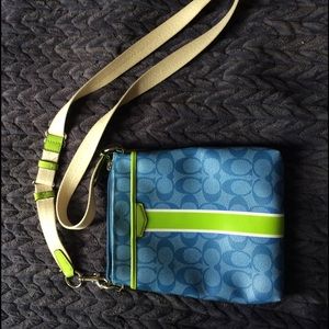 Coach cross-body purse