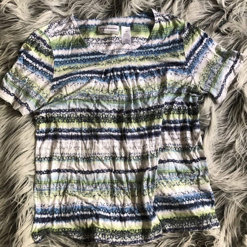 Alfred dunner short sleeve spring T shirt