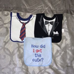3 cute bibs